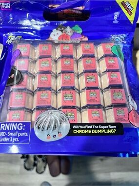 24 Mini Mystery Dumplings Surprise Pack - Pink & Cream Toy Collectibles